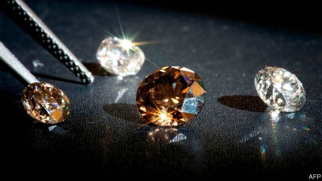 Synthetic diamond