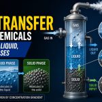 🧪 How Mass Transfer Moves Chemicals Between Gas, Liquid, and Solid Phases
