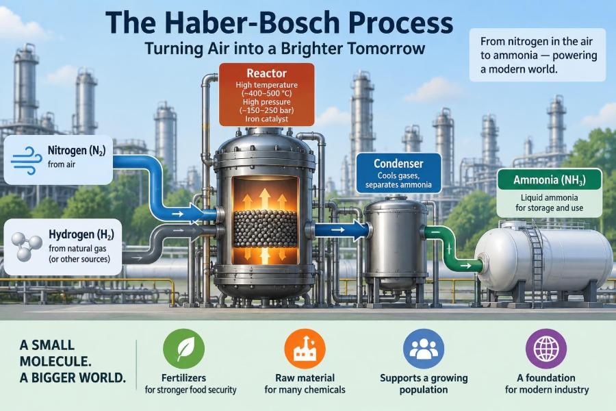 🧪 First in Industry: How the Haber-Bosch Process Transformed Modern Chemical Manufacturing