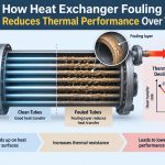 🌡️ How Heat Exchanger Fouling Reduces Thermal Performance Over Time