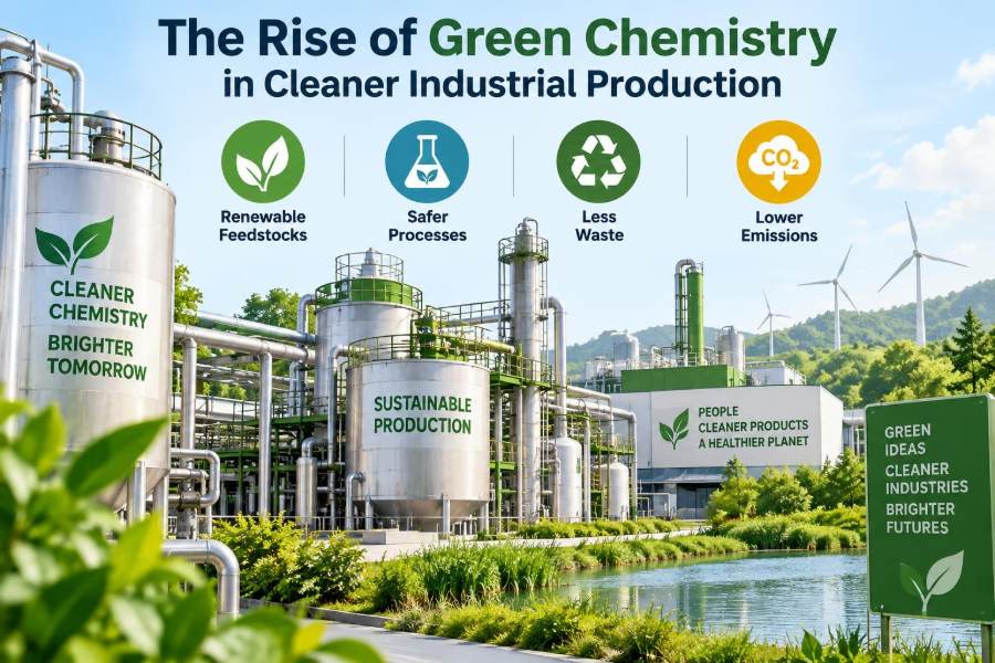 🧪 The Rise of Green Chemistry in Cleaner Industrial Production