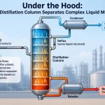 🧪 Under the Hood: How a Distillation Column Separates Complex Liquid Mixtures