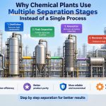 🧪 Why Chemical Plants Use Multiple Separation Stages Instead of a Single Process