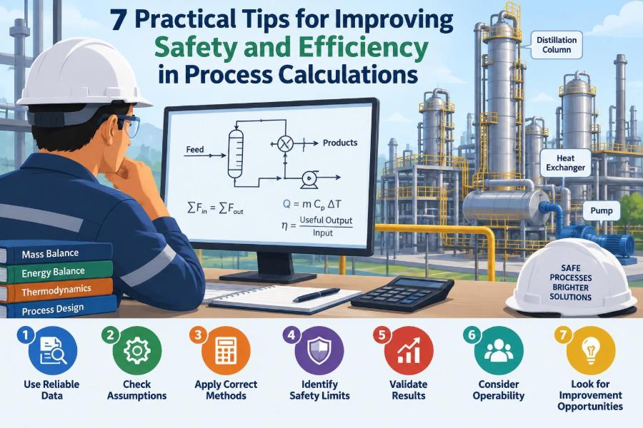 🧪 7 Practical Tips for Improving Safety and Efficiency in Process Calculations
