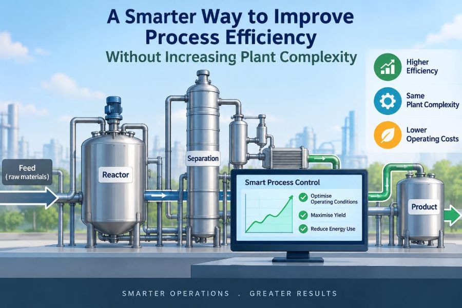 🧪 A Smarter Way to Improve Process Efficiency Without Increasing Plant Complexity