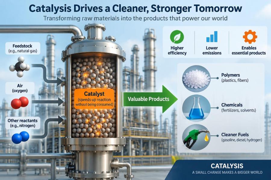 🧪 Discoveries in Catalysis That Transformed Modern Chemical Manufacturing