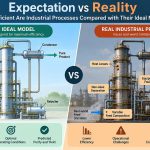 🧪 Expectation vs Reality: How Efficient Are Industrial Processes Compared with Their Ideal Models?
