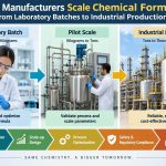 🧪 How Manufacturers Scale Chemical Formulas from Laboratory Batches to Industrial Production