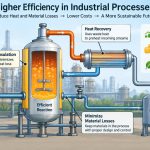 🧪 How to Make an Industrial Process More Efficient by Reducing Heat and Material Losses