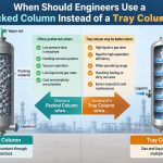 🧪 When Should Engineers Use a Packed Column Instead of a Tray Column?