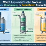 🧪 Which Approach Fits the Process: Batch, Continuous, or Semi-Batch Production?