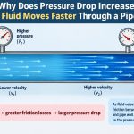 🧪 Why Does Pressure Drop Increase as Fluid Moves Faster Through a Pipe?